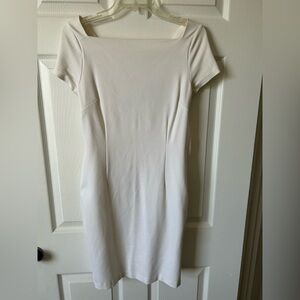 Banana Republic Classic White Mini Dress